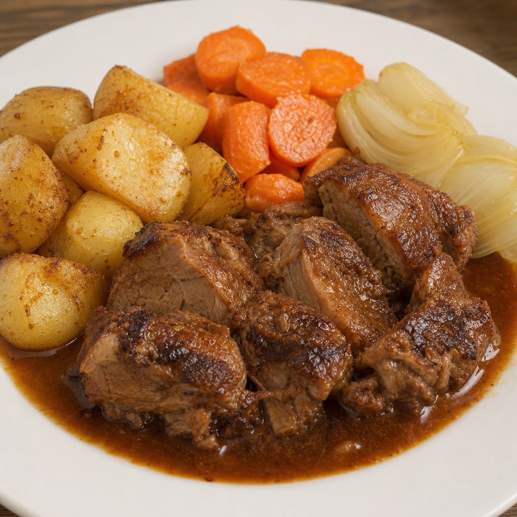 Baked Meat Dinner