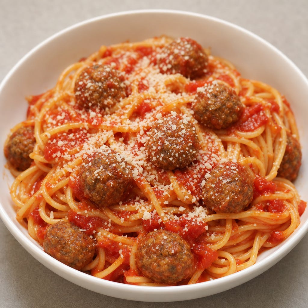 Kid's Pasta & Meatballs