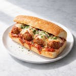 Meatball Parmigiana Sandwich