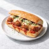 Meatball Parmigiana Sandwich