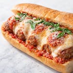 Sausage Parmigiana Sandwich