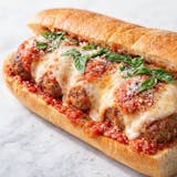 Sausage Parmigiana Sandwich