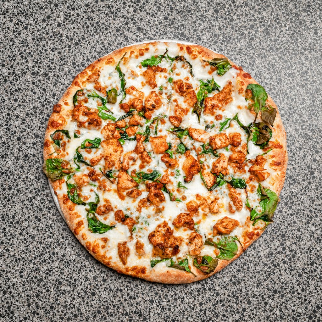 Chicken Alfredo Pizza