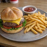 Cheeseburger in a Kaiser Roll