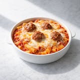 Kid's Baked Ziti with Meatballs