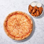 X-Large Cheese Pizza & 10 Wings Special