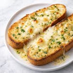Garlic Bread with Melted Mozzarella