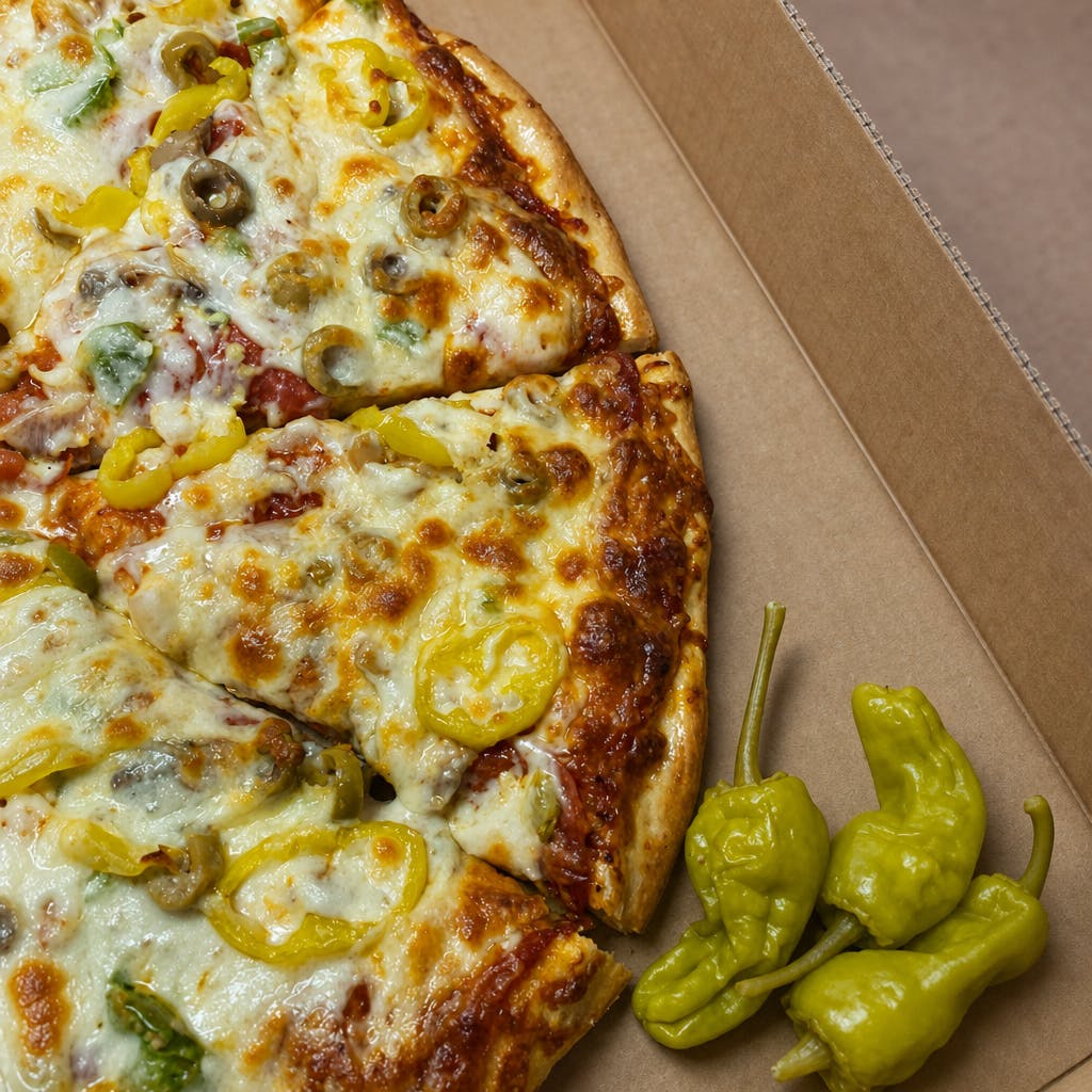 Mr. D's Super Delight 11-Topping Pizza