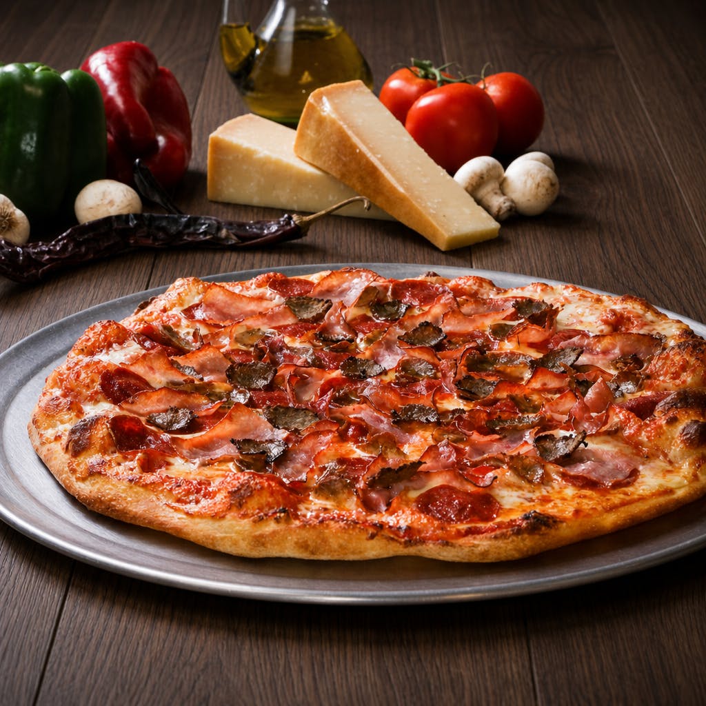 Meatzza Pizza