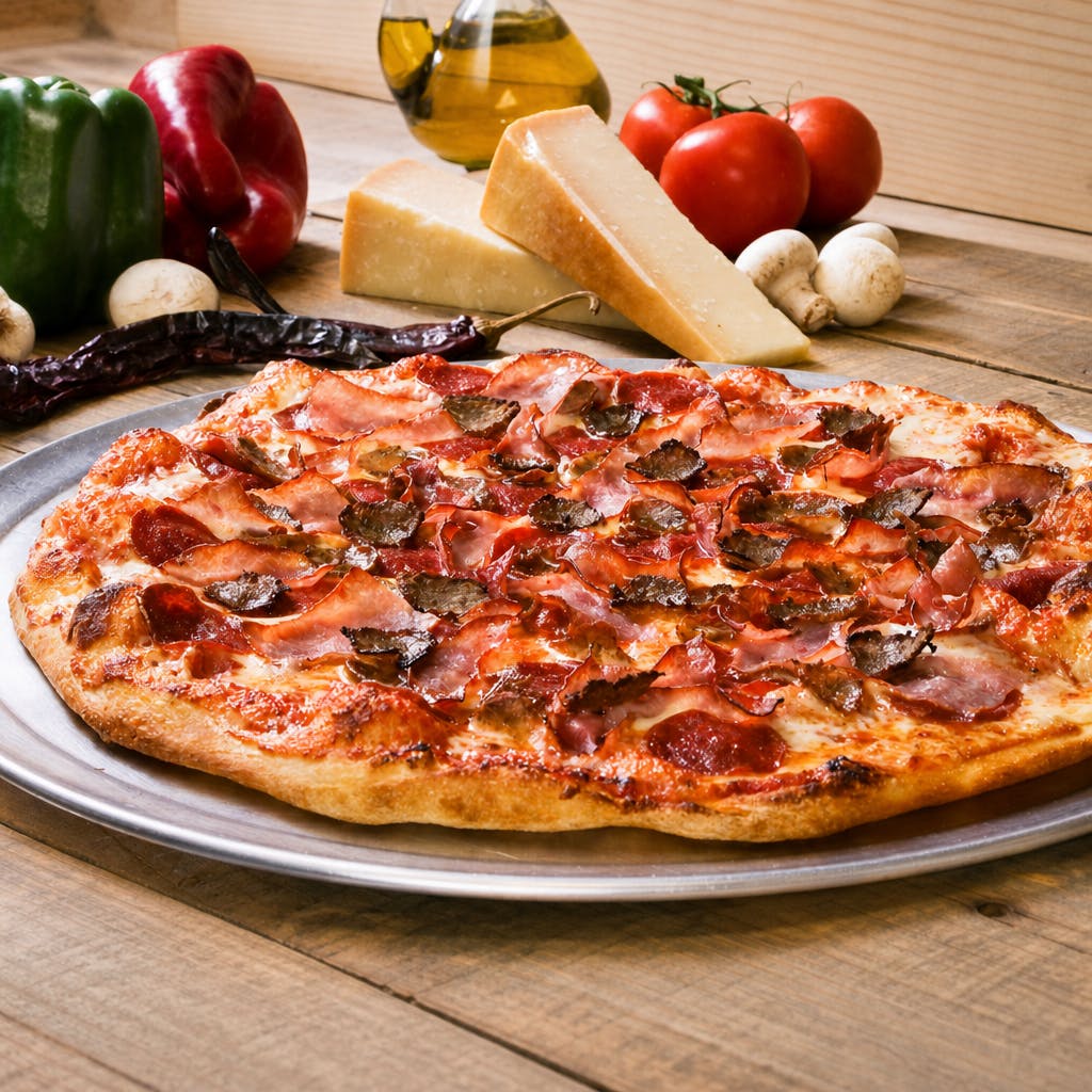Meatzza Pizza
