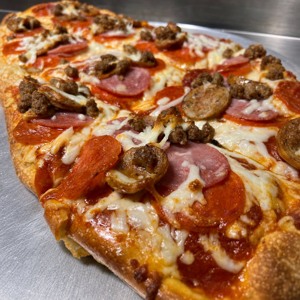 Meat Sicilian Pizza