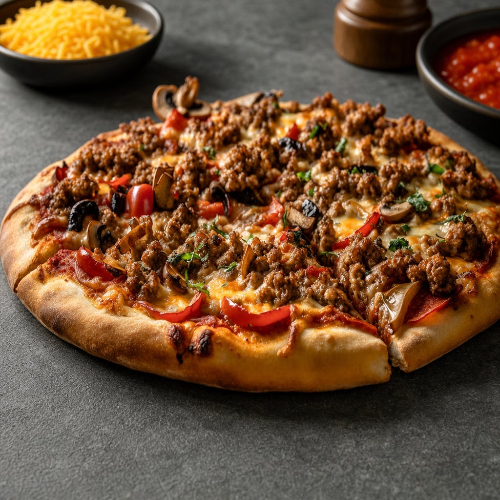 Chiken Shawarma Pizza