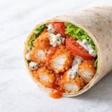Buffalo Crispy Breaded Chicken Wrap