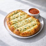 Cheese Garlic Bread with Sauce