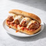 Meatball Parmigiana Sandwich