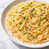Spaghetti with Garlic & Oil