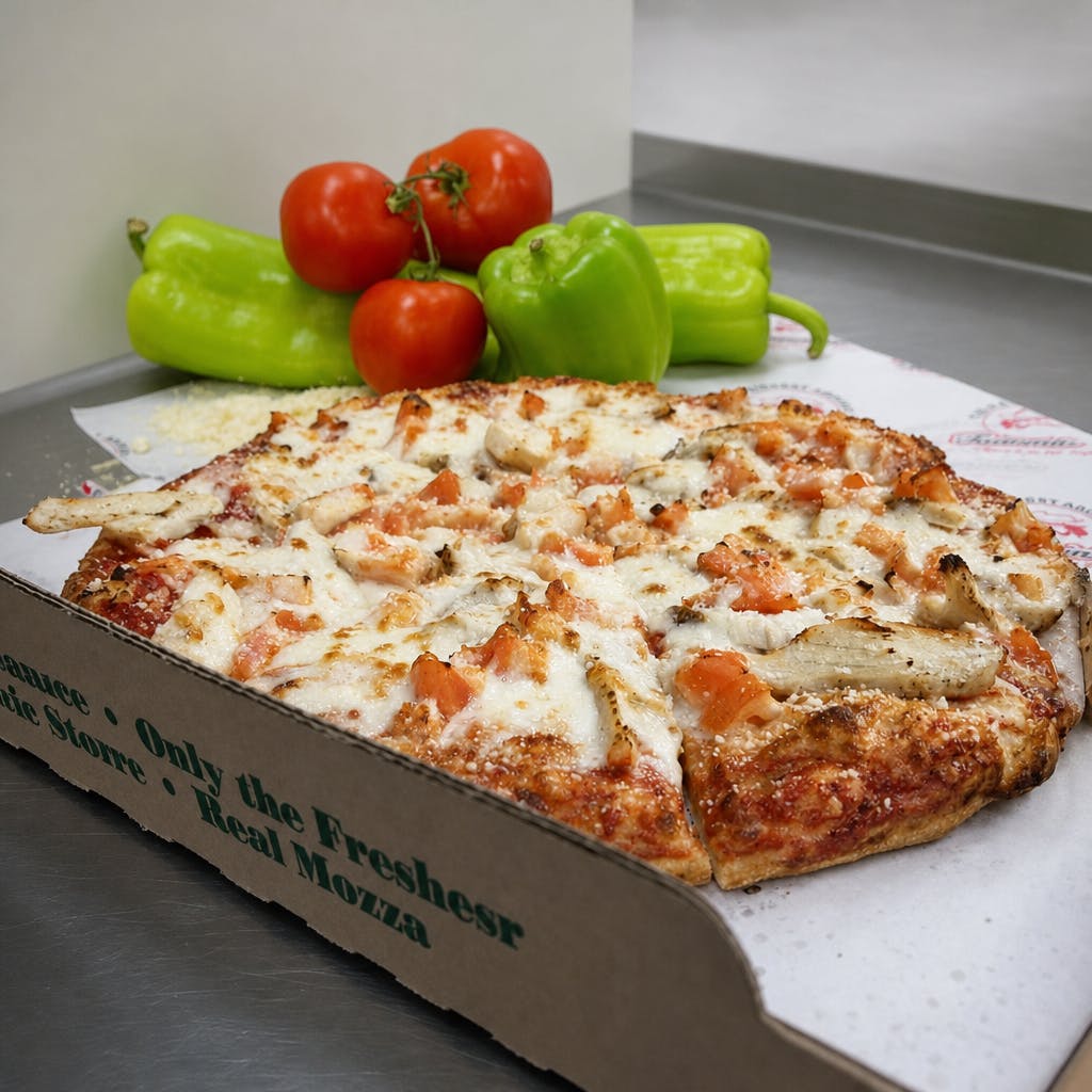 Grilled Chicken Pizza