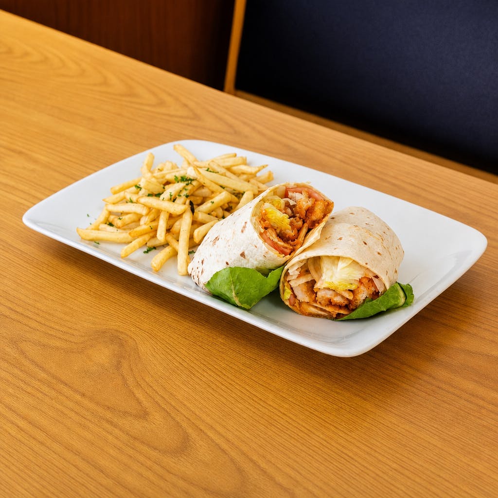 Buffalo Grilled Chicken Wrap