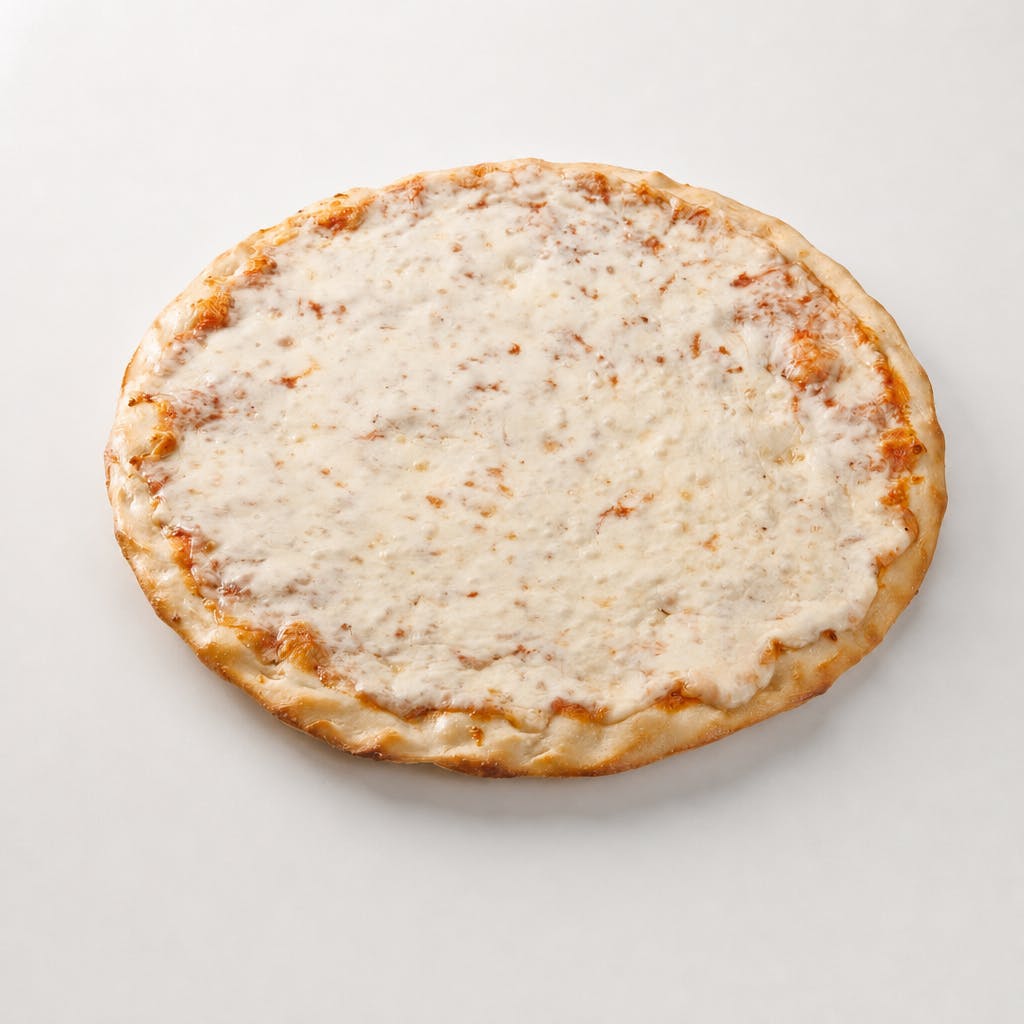 New York Style Cheese Pizza and Traditional Cheese Pizzase Pizza