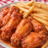 Buffalo Wings With Fries