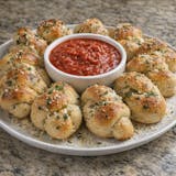 12- Garlic Knots with Marinara
