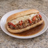 Hot Italian Beef Sandwich