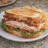 Turkey Bacon Swiss Sandwich