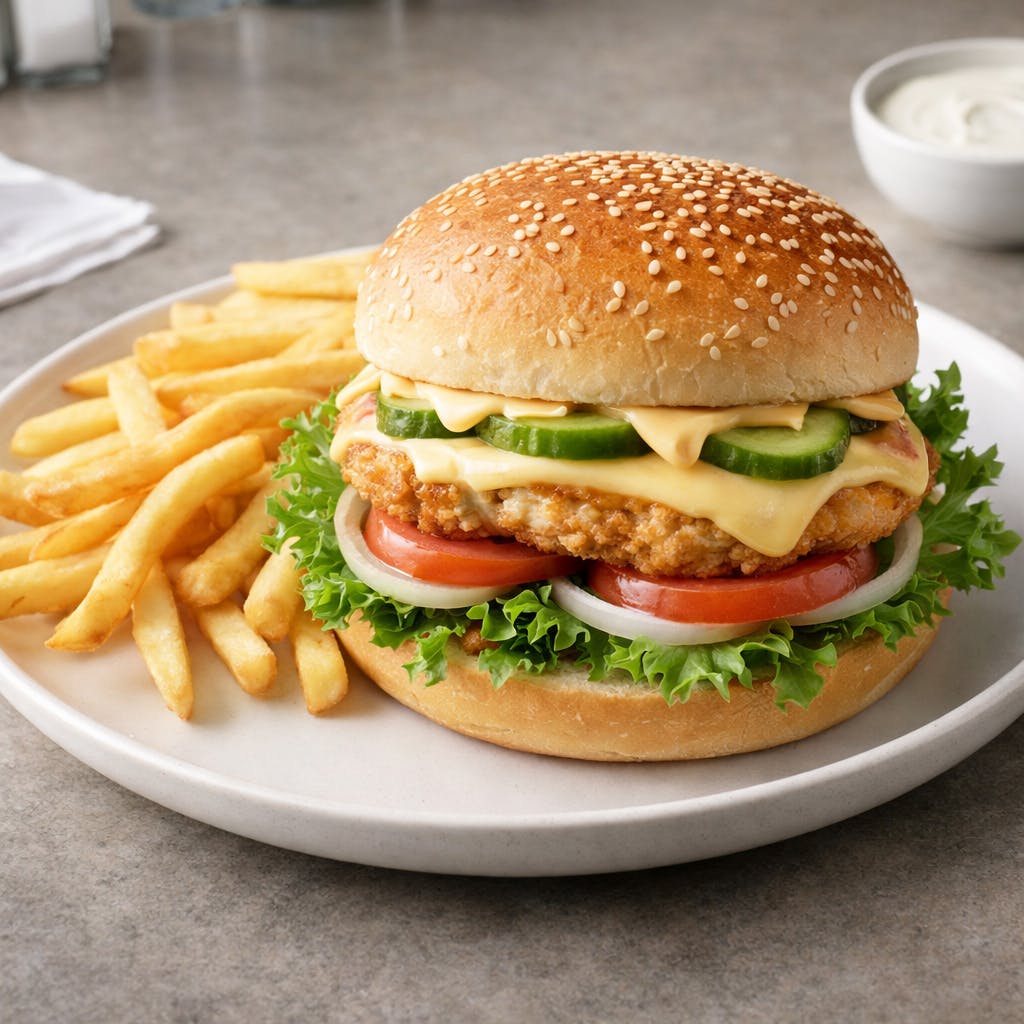 Regular Chicken Burger