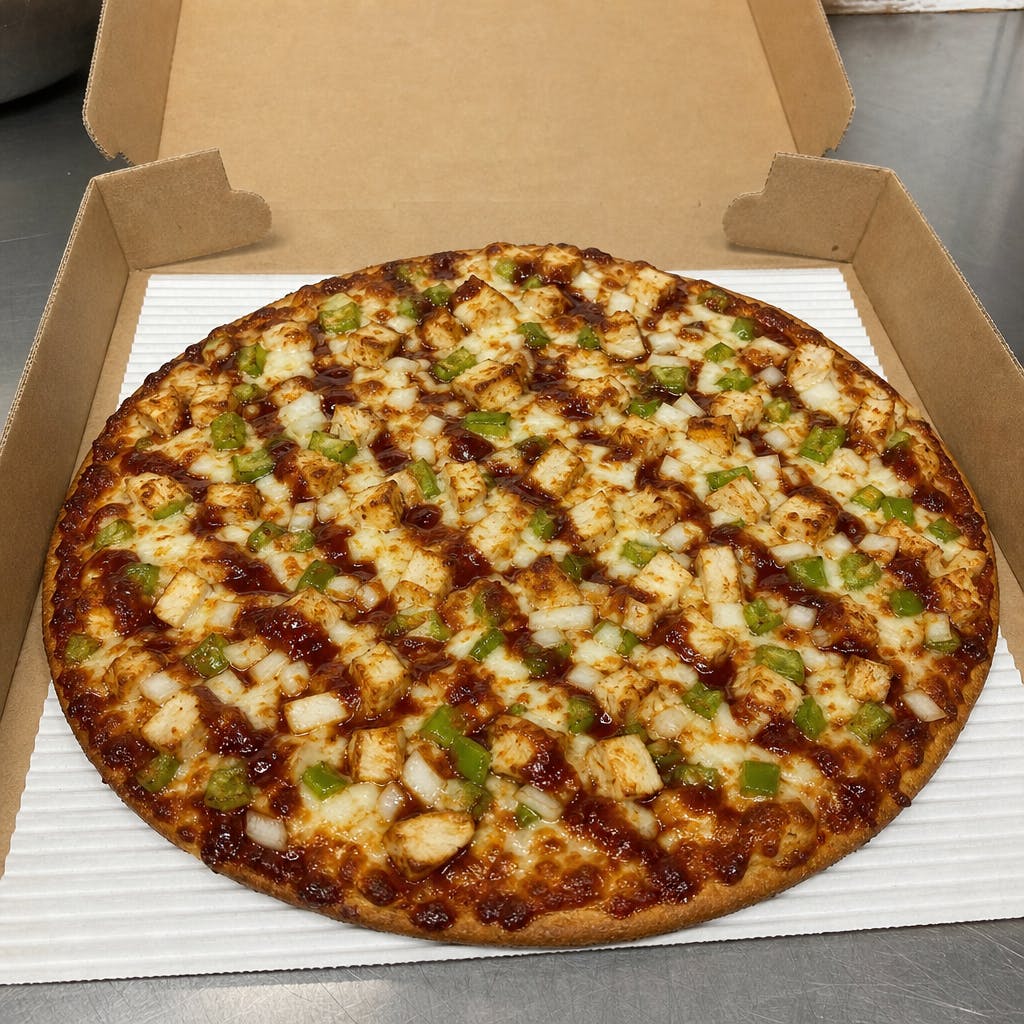 Ham, pineapple & cheese.