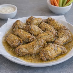 Wet Lemon pepper wings