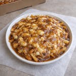 Poutine with extra Cheese & extra Gravy