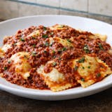 Ravioli with Meat Sauce