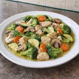 Steamed Vegetables with Chicken