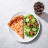 #2 One Slice Cheese & Small Dinner Salad & Get a 20 oz. Drink Free 
