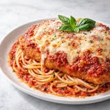 Chicken Parmesan with Spaghetti 