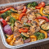 1 Tray of Grilled Chicken & Veggies Catering