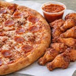 16" X-Large Pizza with Two Topping 15 Wings