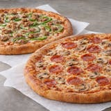 Two X-Large Pizzas with Two Topping