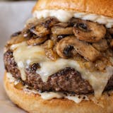 Mushroom Swiss Burger