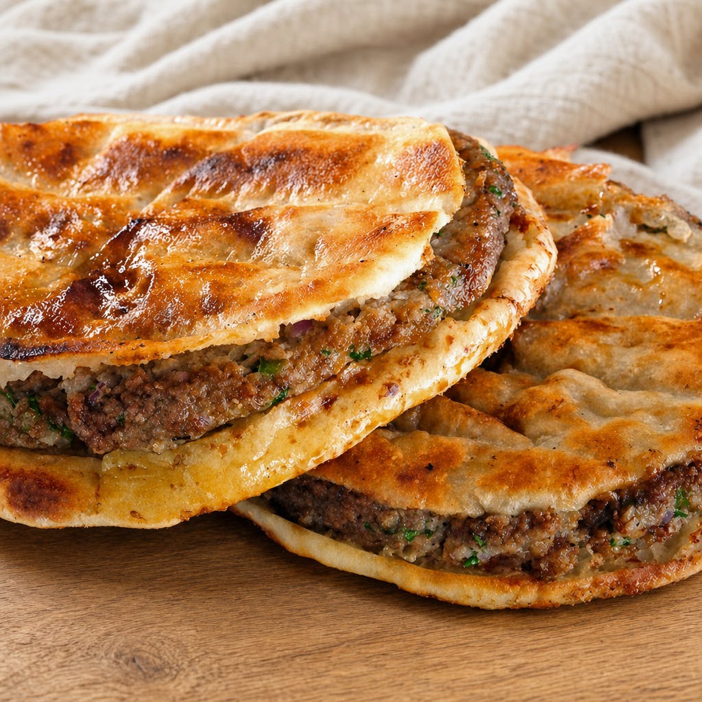 Beef Hawawshi Sandwich
