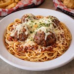 Spaghetti with Meatballs & Cheese