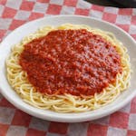 Spaghetti with Sauce Only