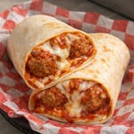 Meatball Parmigiana Wrap