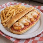 Shrimp Parmigiana Sandwich
