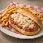 Veal Parmigiana Sandwich