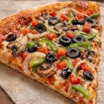 Vegetable Pizza Slice