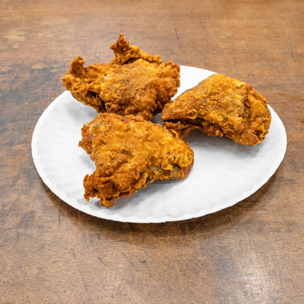 2. 6 pcs Mixed  chicken with Fries