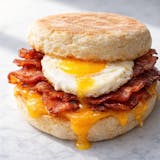 Bacon, Egg & Cheese Sandwich Breakfast 