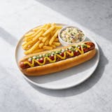 Foot Long Hot Dog Platter