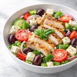 Greek Salad with Chicken 